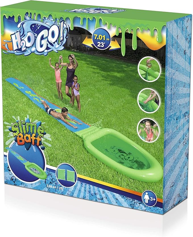 Bestway Slime & Splash Water Slide 70KG Max
